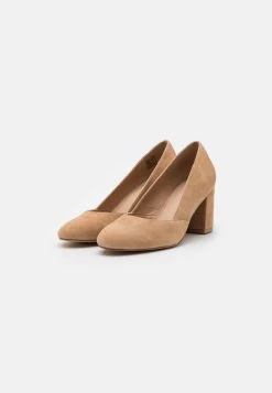 Pier One Leather - Classic Heels - Light Brown -Shoe Style Sales 02d5a74e32ee45bdbe516333532b7b4f