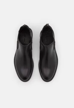 Pier One Leather - Ankle Boots - Black -Shoe Style Sales 0d2192a1ec6d4e71bc1b3781bc9ed982