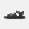 Pier One Unisex - Sandals - Black 2 Pier One Unisex - Sandals - Black -Shoe Style Sales 13f4e0e6a67e4656940045ec37d8b11b