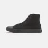 Pier One Unisex - High-Top Trainers - Black 1 Pier One Unisex - High-Top Trainers - Black -Shoe Style Sales 15a6dbe2b84a4e4582a57e10a6ba7cea