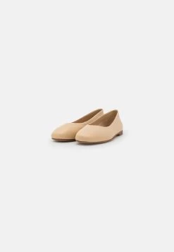 Pier One Leather- Ballet Pumps - Beige -Shoe Style Sales 2294e1952c124084ac780ffba09e05c6