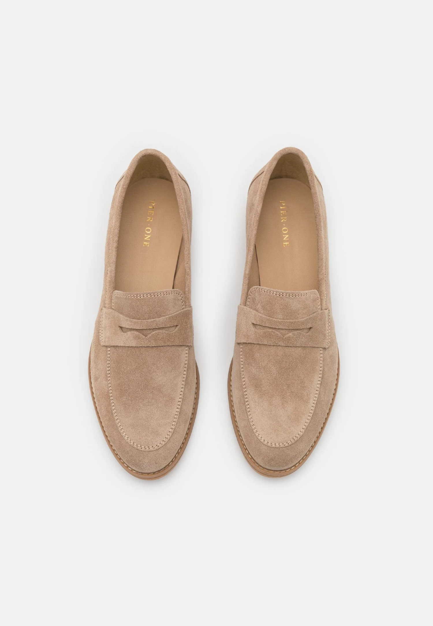 Pier One Leather - Slip-Ons - Beige 8 Pier One Leather - Slip-Ons - Beige - Image 6