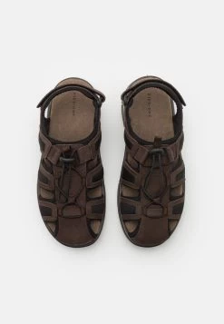 Pier One Leather - Walking Sandals - Brown 11 Pier One Leather - Walking Sandals - Brown -Shoe Style Sales 2f7ff40eeede463ba421d45819843353