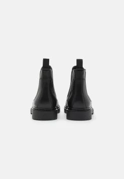 Pier One Leather - Classic Ankle Boots - Black -Shoe Style Sales 38fceb26209f4f8e8e56a5d89f6e46d5