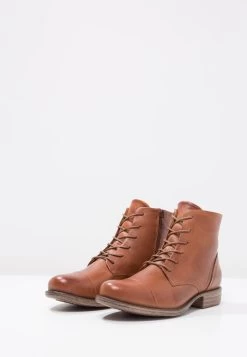 Pier One Lace-Up Ankle Boots - Brandy -Shoe Style Sales 50819f4a95394084ab6e6a323ed97a97