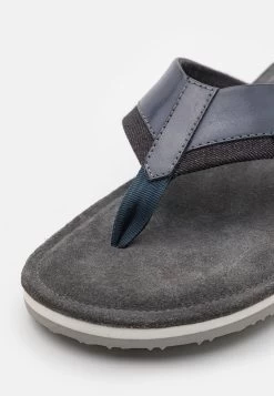 Pier One Leather - T-Bar Sandals - Blue -Shoe Style Sales 50c49d2b3015483b8a98ff7b74229b5f