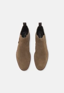 Pier One Leather - Classic Ankle Boots - Taupe -Shoe Style Sales 55caef422e3547379a94cdd8c7f31c8a