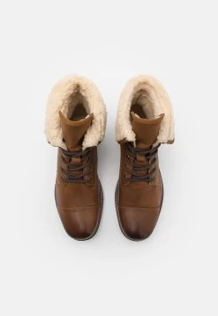 Pier One Leather - Lace-Up Ankle Boots - Camel 11 Pier One Leather - Lace-Up Ankle Boots - Camel -Shoe Style Sales 58338f66cc624a14b1e5d27e7e21ebaf