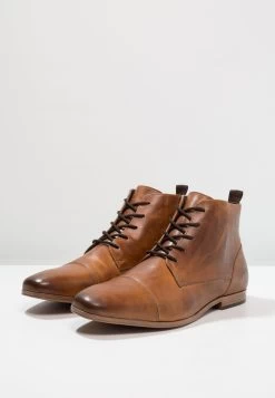 Pier One Lace-Up Ankle Boots - Cognac -Shoe Style Sales 5d459ab4af5d4e87ad4470b299be69f0