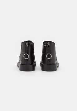 Pier One Leather - Ankle Boots - Black -Shoe Style Sales 602a679b67d54f068e3db14a0a8d9c11