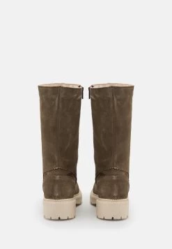 Pier One Leather Winter Boot - Boots - Khaki 11 Pier One Leather Winter Boot - Boots - Khaki -Shoe Style Sales 60e648fddcec4a66a5792e11ab31f968