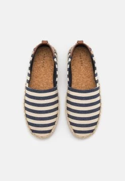 Pier One Unisex - Espadrilles - Dark Blue/White -Shoe Style Sales 656fb98ccb7640ac939ccc145e729a86
