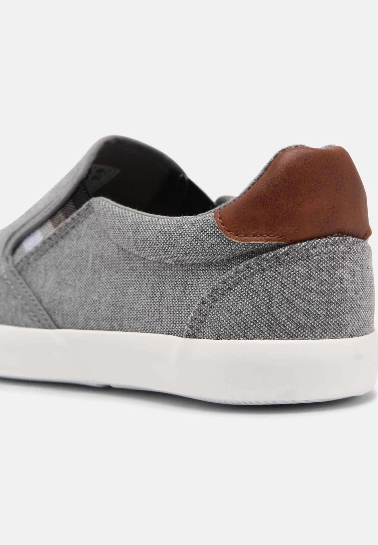 Pier One Unisex - Slip-Ons - Dark Grey 7 Pier One Unisex - Slip-Ons - Dark Grey - Image 5