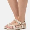 Pier One Leather - Sandals - Beige -Shoe Style Sales 760e88b5744641bfbcf56352633f0837