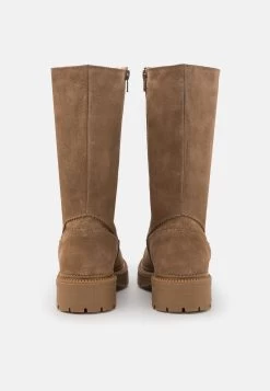 Pier One Leather Winter Boot - Boots - Taupe -Shoe Style Sales 7d3dcdb1074f4b39864b91fd14841c0d