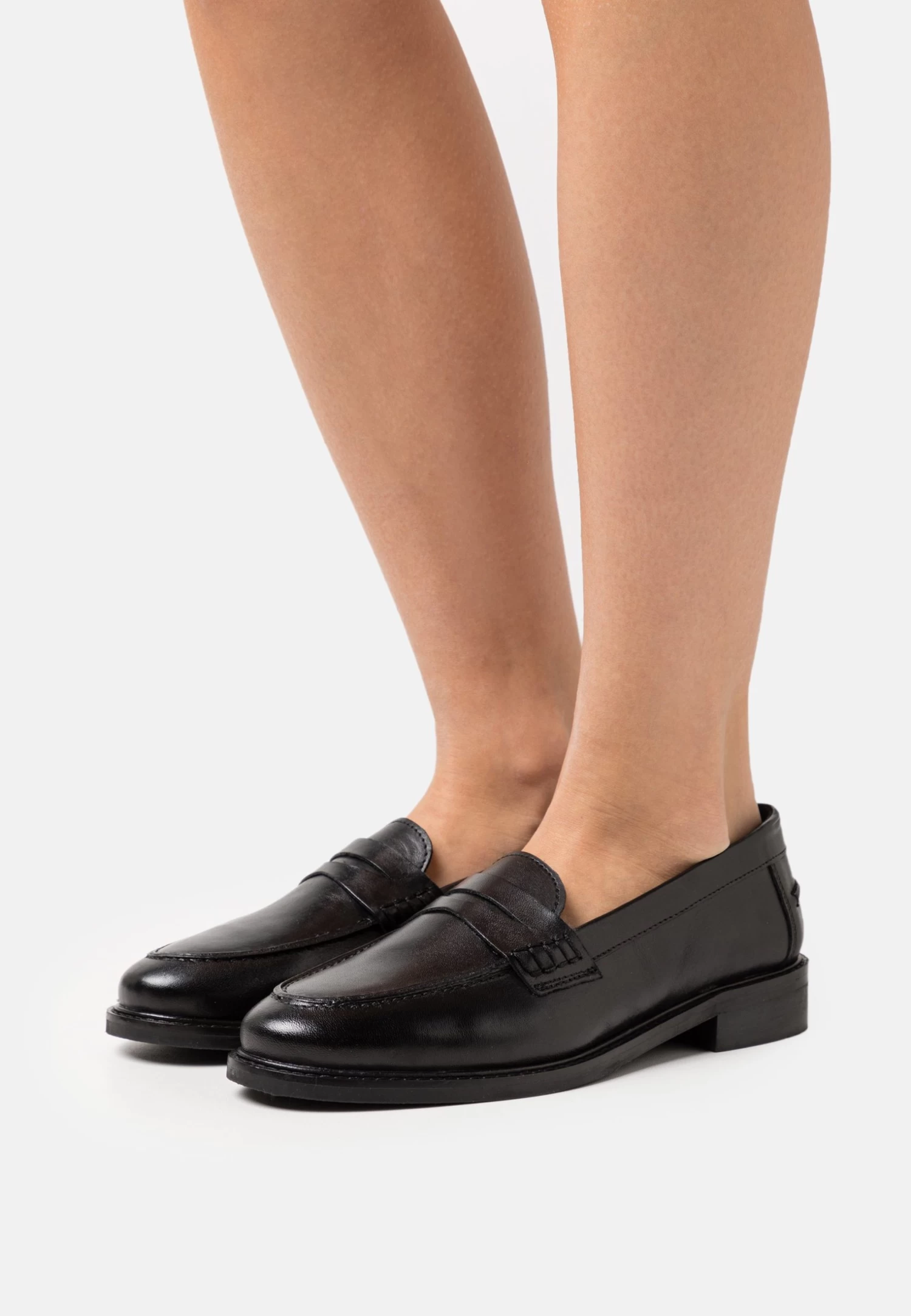 Pier One Leather - Slip-Ons - Black 3 Pier One Leather - Slip-Ons - Black