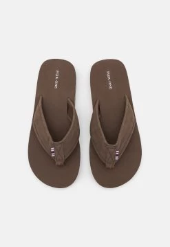 Pier One T-Bar Sandals - Brown -Shoe Style Sales 88293cb33f77470799caf9315d28ad44