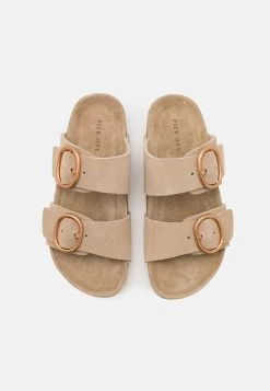 Pier One Leather - Mules - Beige -Shoe Style Sales 9b43ae7f6ea84e8787fe1a5129e1ca00