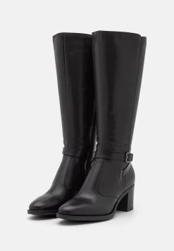 Pier One Leather - Boots - Black -Shoe Style Sales b590fb94a88a4225911b305fd0beeb54
