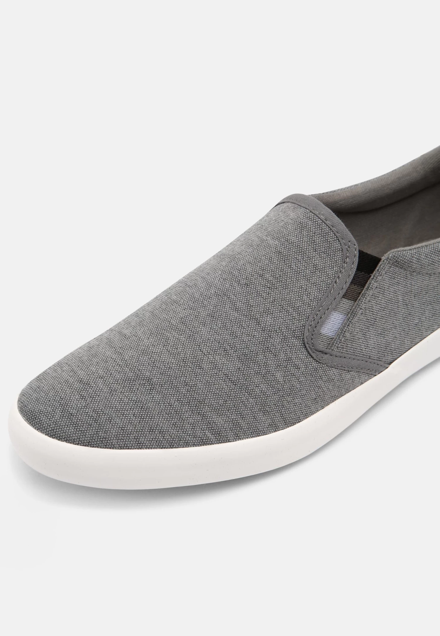 Pier One Unisex - Slip-Ons - Dark Grey 9 Pier One Unisex - Slip-Ons - Dark Grey - Image 7