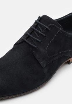 Pier One Leather - Smart Lace-Ups - Blue -Shoe Style Sales c15851aa3db94e47acfd7e40907c7c40