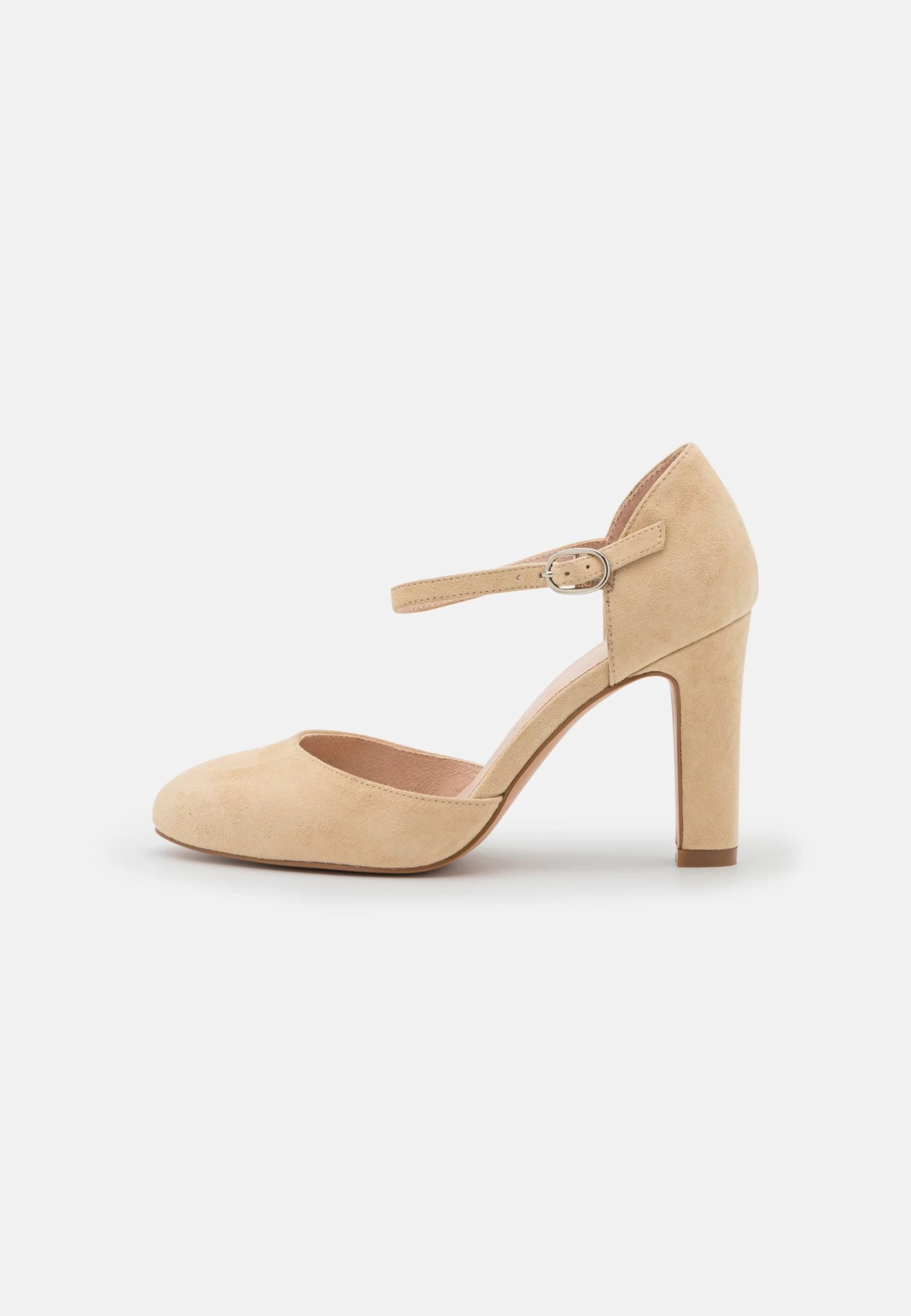 Pier One Leather- Classic Heels - Beige 4 Pier One Leather- Classic Heels - Beige - Image 2