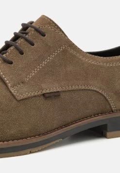 Pier One Leather - Lace-Ups - Taupe -Shoe Style Sales c5493890e04349df949a066c30453dbb