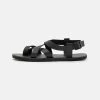 Pier One T-Bar Sandals - Black -Shoe Style Sales d2047ee570e24ee7b019ab665bfa3487