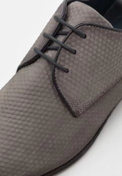 Pier One Leather - Lace-Ups - Dark Grey -Shoe Style Sales e0f1574267c74dc1b5d53d5cfef035ae