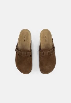 Pier One Leather Unisex - Slippers - Brown -Shoe Style Sales e81ec10b1baa426098f203c956f22c98