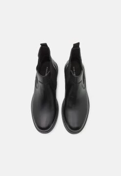 Pier One Leather - Classic Ankle Boots - Black -Shoe Style Sales f0158cf047ea4bd79f3702be1962d62d