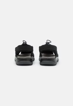 Pier One Leather - Walking Sandals - Black -Shoe Style Sales f1e40d4d3ff349cc823e8e096bd7fd9e