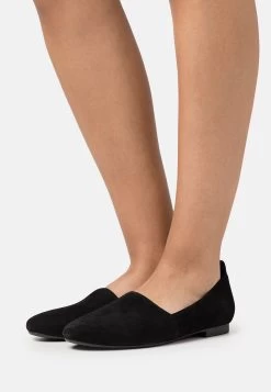 Pier One Leather- Slip-Ons - Black