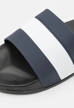 Pier One Mules - Dark Blue/White -Shoe Style Sales fca2b97369364691b5a9f753ac3a49a5